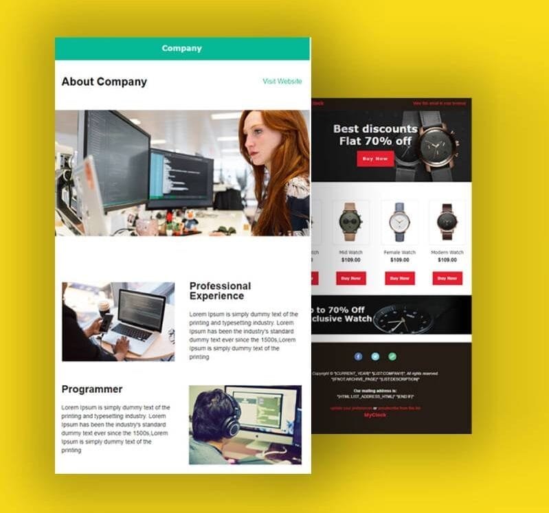 Email Design Bala infotech
