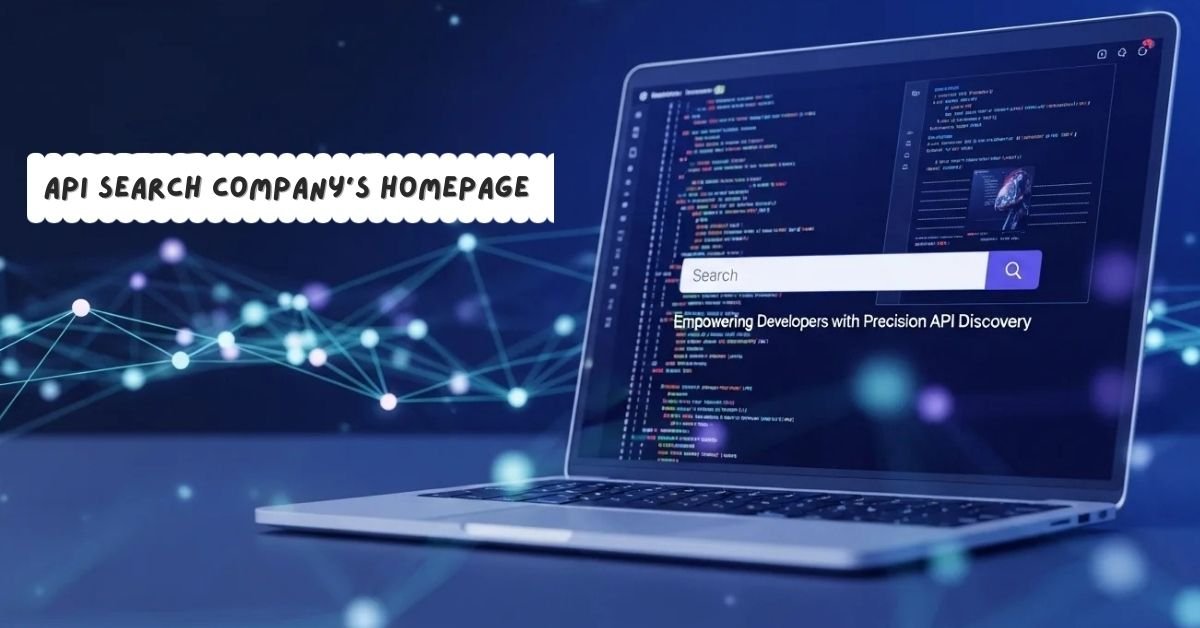 Best API Search Company’s Homepage