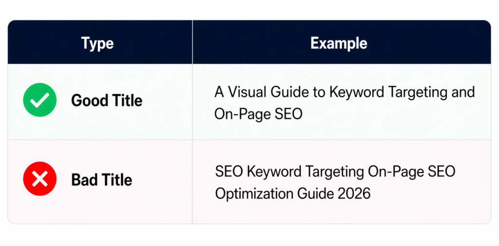 Visual Guide to Keyword Targeting and On-Page SEO | Title